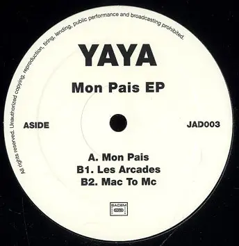 Yaya - Mon Pais