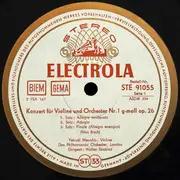 LP - Mendelssohn / Bruch - Max Bruch - Violinkonzert G-Moll / Felix Mendelssohn-Bartholdy - Violinkonzert E-Moll Op. 64