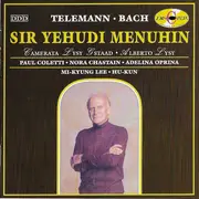 CD - Yehudi Menuhin • Camerata Lysy Gstaad • Alberto Lysy • Paul Coletti • Nora Chastain • Adelina Oprea - Telemann • Bach