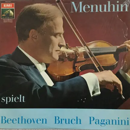 Beethoven / Bruch / Paganini - Menuhin Spielt Beethoven Bruch Paganini