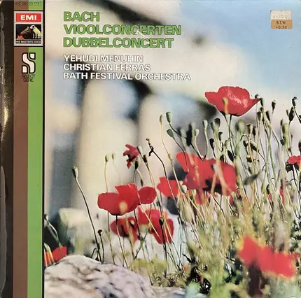 Yehudi Menuhin , Christian Ferras , Bath Festival Orchestra - Bach Vioolconcerten Dubbelconcert