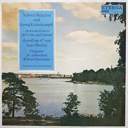 Yehudi Menuhin , Georg Kulenkampff , Jean Sibelius , Sir Adrian Boult , Wilhelm Furtwängler - Konzert Für Violine Und Orchester D-moll Op. 47 (Historische Aufnahme)
