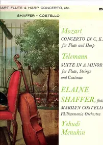 Yehudi Menuhin - Mozart: Flute & Harp Concerto / Telemann: Suite For Flute & Strings