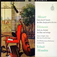 Mozart / Telemann - Flute & Harp Concerto / Suite For Flute & Strings (Menuhin)