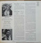 LP - Mozart / Telemann - Flute & Harp Concerto / Suite For Flute & Strings (Menuhin)