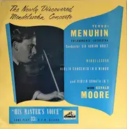 Mendelssohn-Bartholdy - Violin Concerto In D Minor And Violin Sonata In F (Menuhin)