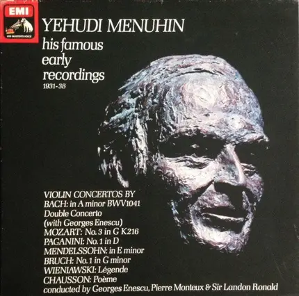Yehudi Menuhin - His Famous Early Recordings 1931-38