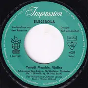 7inch Vinyl Single - Yehudi Menuhin - Violine