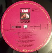 LP - Yehudi Menuhin - Bach Violinconzert E-Dur Konzert Fur Zwei Violinen Konzert Fur Violine Und Oboe