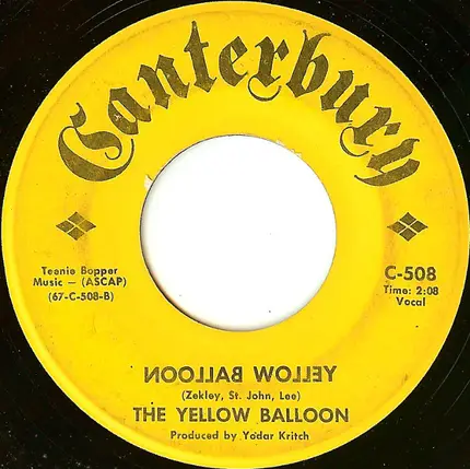 Yellow Balloon - Yellow Balloon