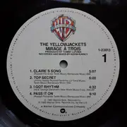 LP - Yellowjackets - Mirage À Trois - Allied Pressing