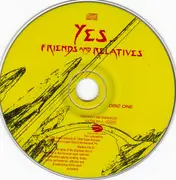 Double CD - Yes , Friends Of Yes - Yes, Friends And Relatives - Cardboard Sleeve