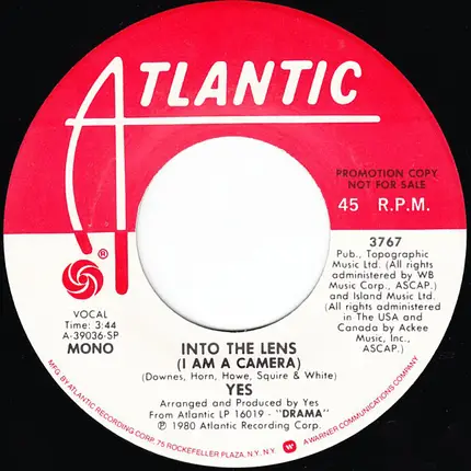 Yes - Into The Lens