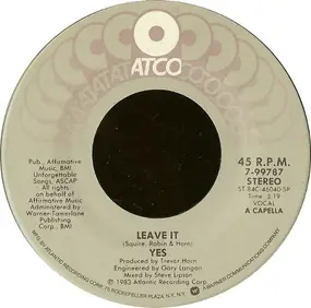 Yes - Leave It