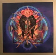 Double LP - Yob - Our Raw Heart - Violet with Gold Pinwheel Vinyl