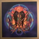 Double LP - Yob - Our Raw Heart - Violet with Gold Pinwheel Vinyl