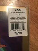 Double LP - Yob - Our Raw Heart - Violet with Gold Pinwheel Vinyl
