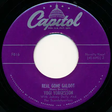 Yogi Yorgesson - The Bees And The Birds / Real Gone Galoot