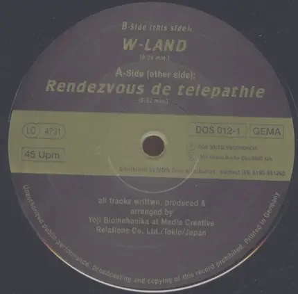 Yoji Biomehanika - Rendezvous De Telepathie