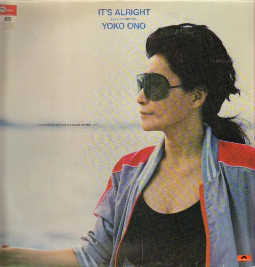 It's Alright (I See Rainbows) Yoko Ono LP Recordsale