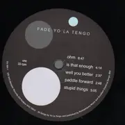LP - Yo La Tengo - Fade - silver foil cover