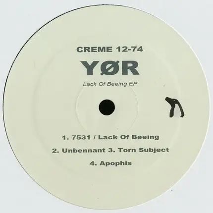 Yør - Lack Of Beeing EP