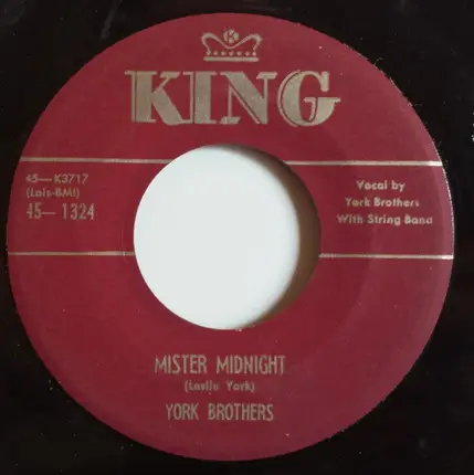 York Brothers - I Get The Blues In The Springtime