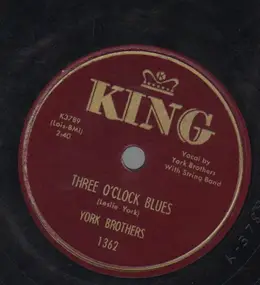 York Brothers - Three O'Clock Blues / Strange Town