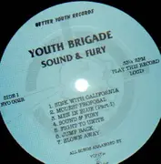 LP - Youth Brigade - Sound & Fury - BLUE LABELS