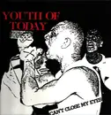 LP - Youth Of Today - Can't Close My Eyes - blue marbel pressing