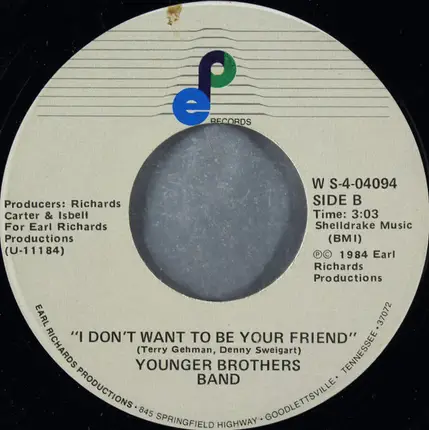 Younger Brothers Band - Making Love To Dixie
