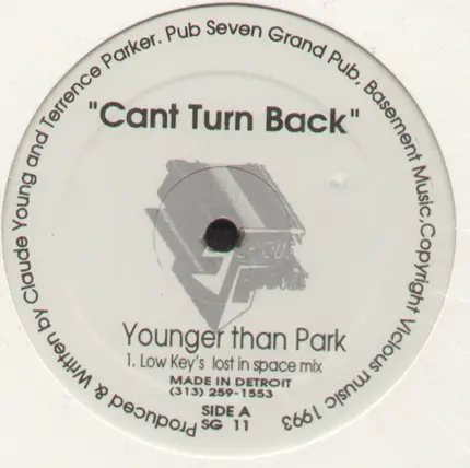 Younger Than Park - Can't Turn Back