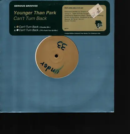 Younger Than Park - Can't Turn Back