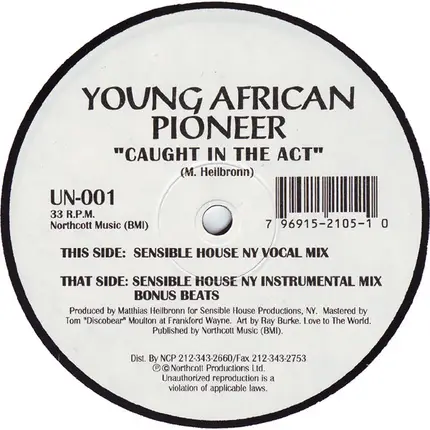 Young African Pioneer - Caught In The Act