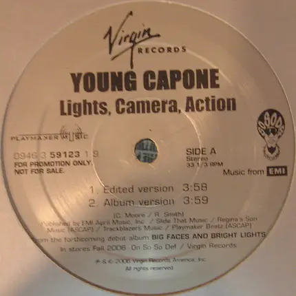 Young Capone - Lights, Camera, Action