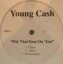 12inch Vinyl Single - Young Cash - Put That Iron On 'Em