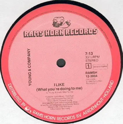 Young & Company - I Like (What You're Doing To Me)