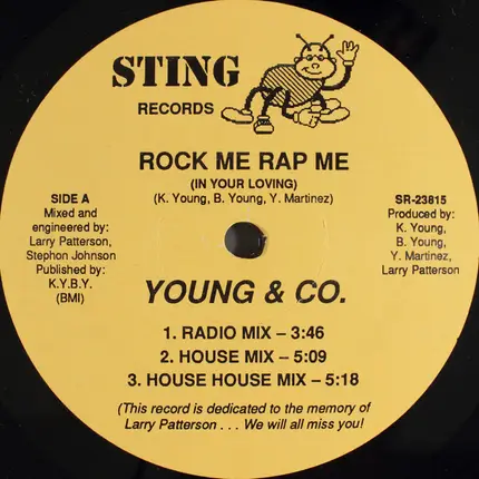 Young & Company - Rock Me Rap Me (In Your Loving)