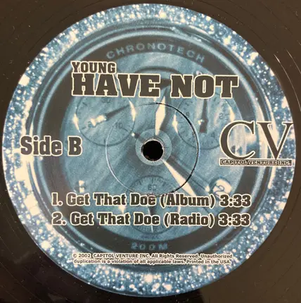 Young Have Not - Block Star / Get That Doe