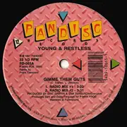 12inch Vinyl Single - Young & Restless - Gimme Them Guts