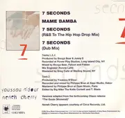 CD Single - Youssou N'Dour & Neneh Cherry - 7 Seconds