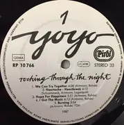 LP - Yoyo - Rocking Through The Night - + lyric sheet