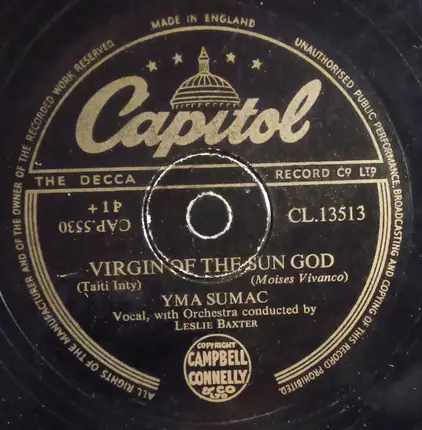 Yma Sumac - Dance Of The Moon Festival (Choladas) / Virgin Of The Sun God (Taita Inty)