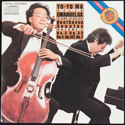 Beethoven - Sonatas Volume 2 (No. 3, Op. 69 / No. 5 Op. 102,  No. 2)