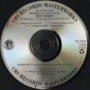 CD - Beethoven - Sonatas Volume 2 (No. 3, Op. 69 / No. 5 Op. 102,  No. 2)