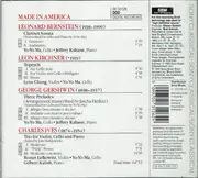 CD - Bernstein / Kirchner / Gershwin / Ives - Clarinet Sonata / Triptych / Three Preludes / Trio for Voilin, Cello and Piano