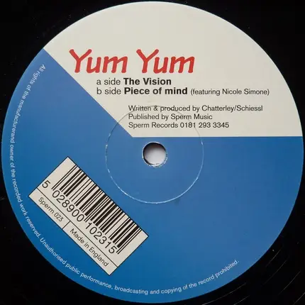 Yum Yum - The Vision / Piece Of Mind