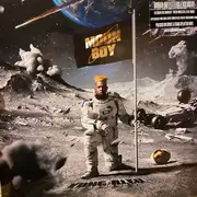 Double LP - Yung Bleu - Moon Boy - Space & Stars Splatter Vinyl, LTD ED