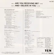 7inch Vinyl Single - Yukihiro Takahashi - Are You Receiving Me?