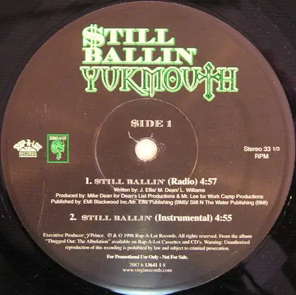 Yukmouth - Still Ballin'